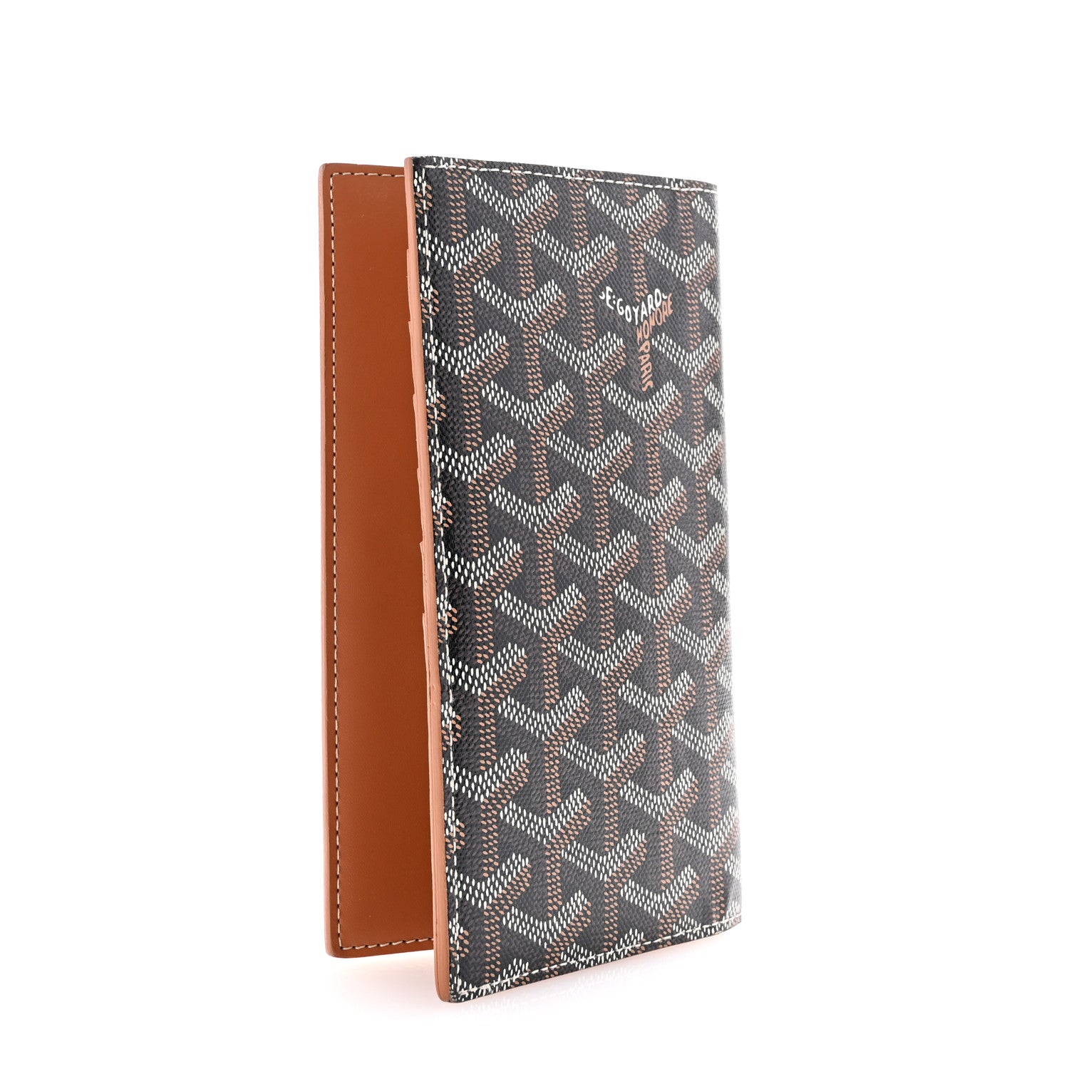 Goyard Goyardine Saint Roch Wallet Black Gold 3 of 6