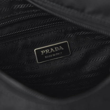 Prada Nylon Vela Messenger Bag Black 8 of 11