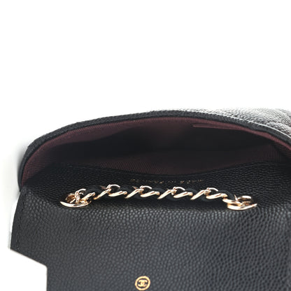 Chanel Caviar Quilted Mini Chain Belt Bag Black 4 of 9