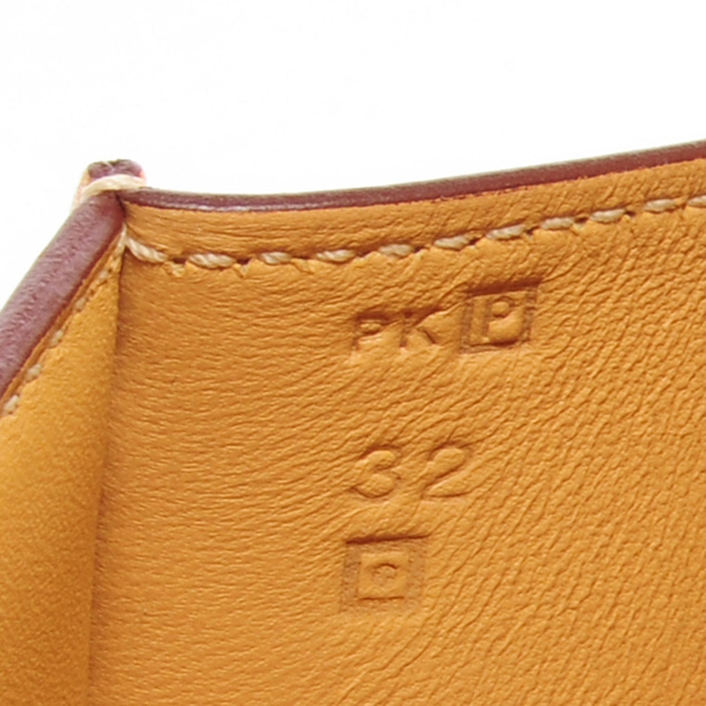 Veau Tadelakt Egee Clutch Soleil