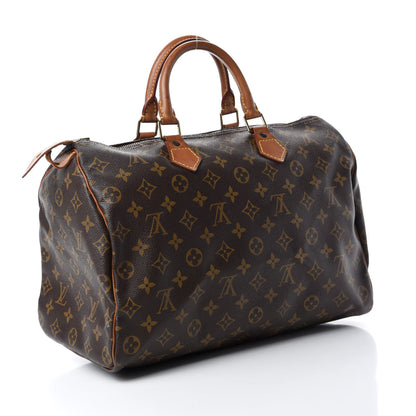 Louis Vuitton Monogram Speedy 35 3 of 10