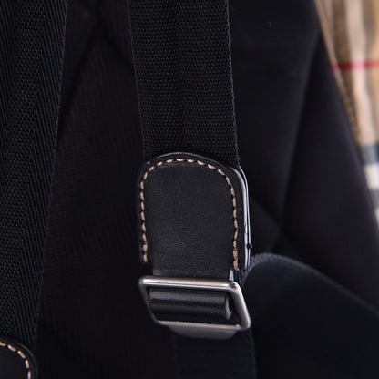 Burberry Nylon Vintage Check Medium Rucksack Backpack Antique Yellow 13 of 13