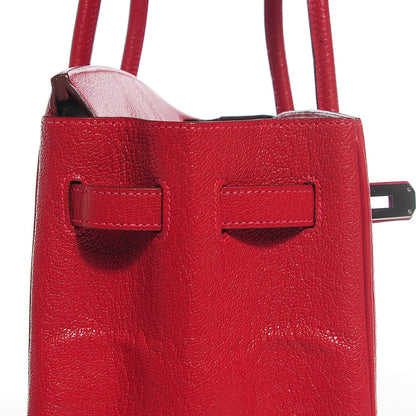 Hermes Chevre de Coromandel Birkin 35 Rouge Vif 10 of 25