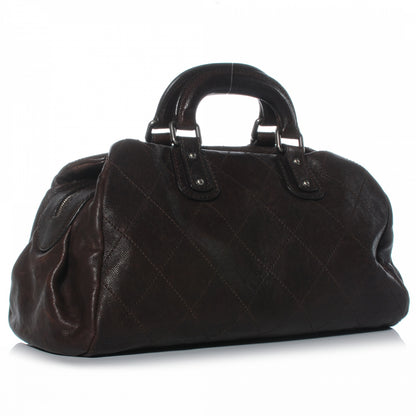 Chanel Caviar Small Outdoor Ligne Doctor Bag Brown 3 of 7