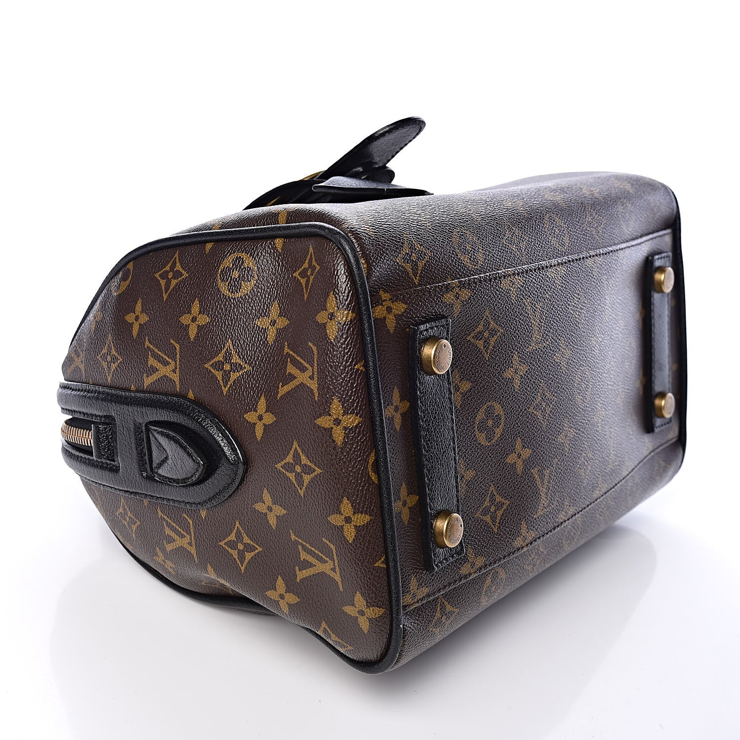 Louis Vuitton Monogram Golden Arrow Speedy Black 8 of 10