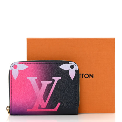 Louis Vuitton Monogram Giant Spring In The City Zippy Coin Purse Midnight Fuchsia 7 of 7