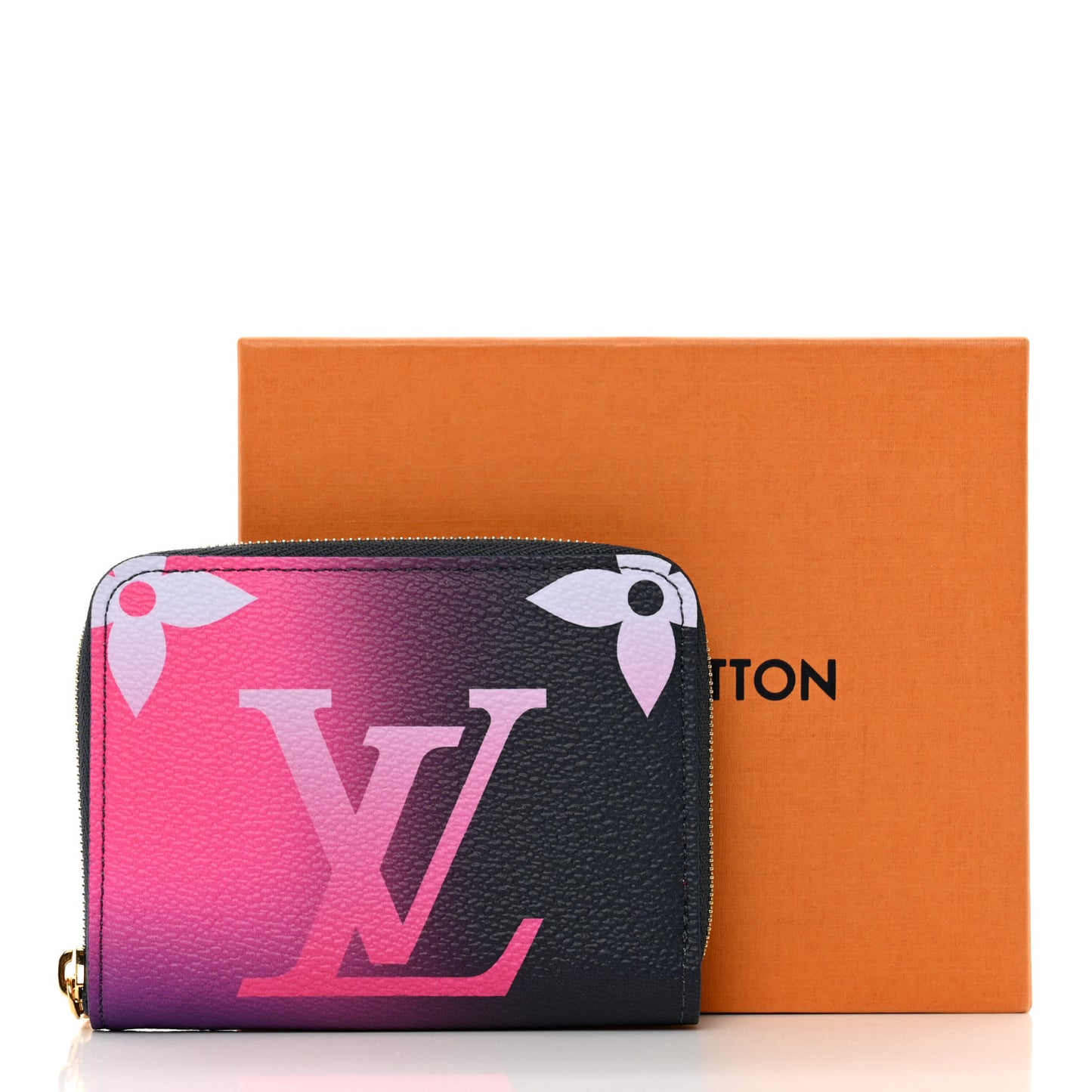 Monogram Giant Spring In The City Zippy Coin Purse Midnight Fuchsia
