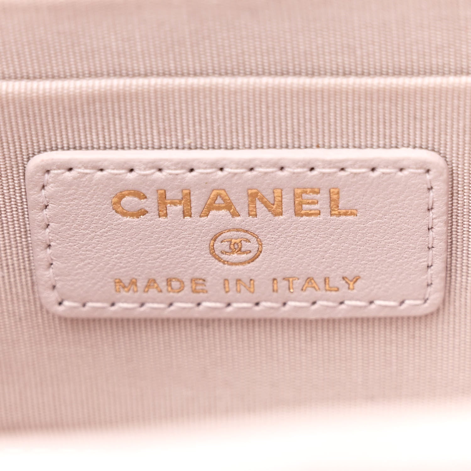 Chanel Lambskin Quilted Mini Trendy CC Clutch With Chain Lilac 6 of 11