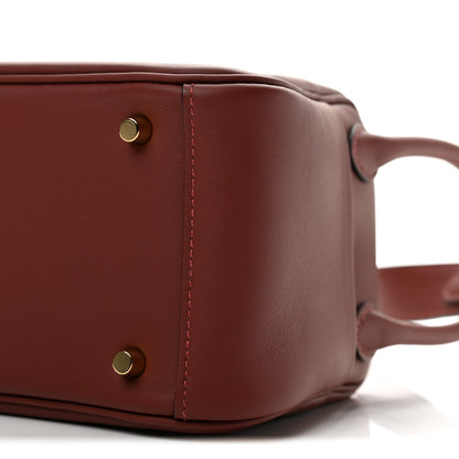 Hermes Swift Verso Mini Lindy 20 Rouge H Rouge Sellier 10 of 11