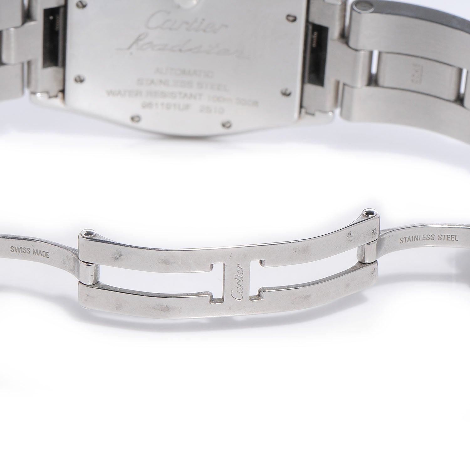 Cartier Stainless Steel 37mm Roadster Automatic Watch 6 of 7