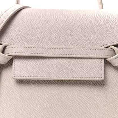 Celine Grained Calfskin Nano Belt Bag Pale Pink 8 of 10