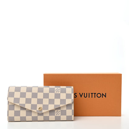 Louis Vuitton Damier Azur Sarah Wallet NM 7 of 7
