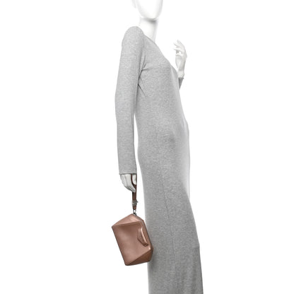 Givenchy Metallic Sugar Goatskin Small Antigona Beauty Wristlet Light Pink 2 of 11