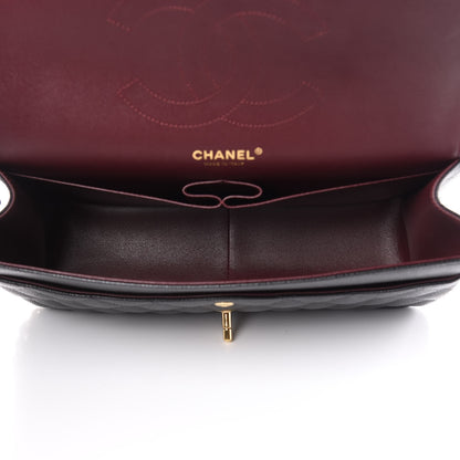 Chanel Caviar Quilted Jumbo Double Flap Black 5 of 9