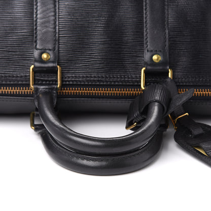 Louis Vuitton Epi Keepall 50 Black 13 of 16