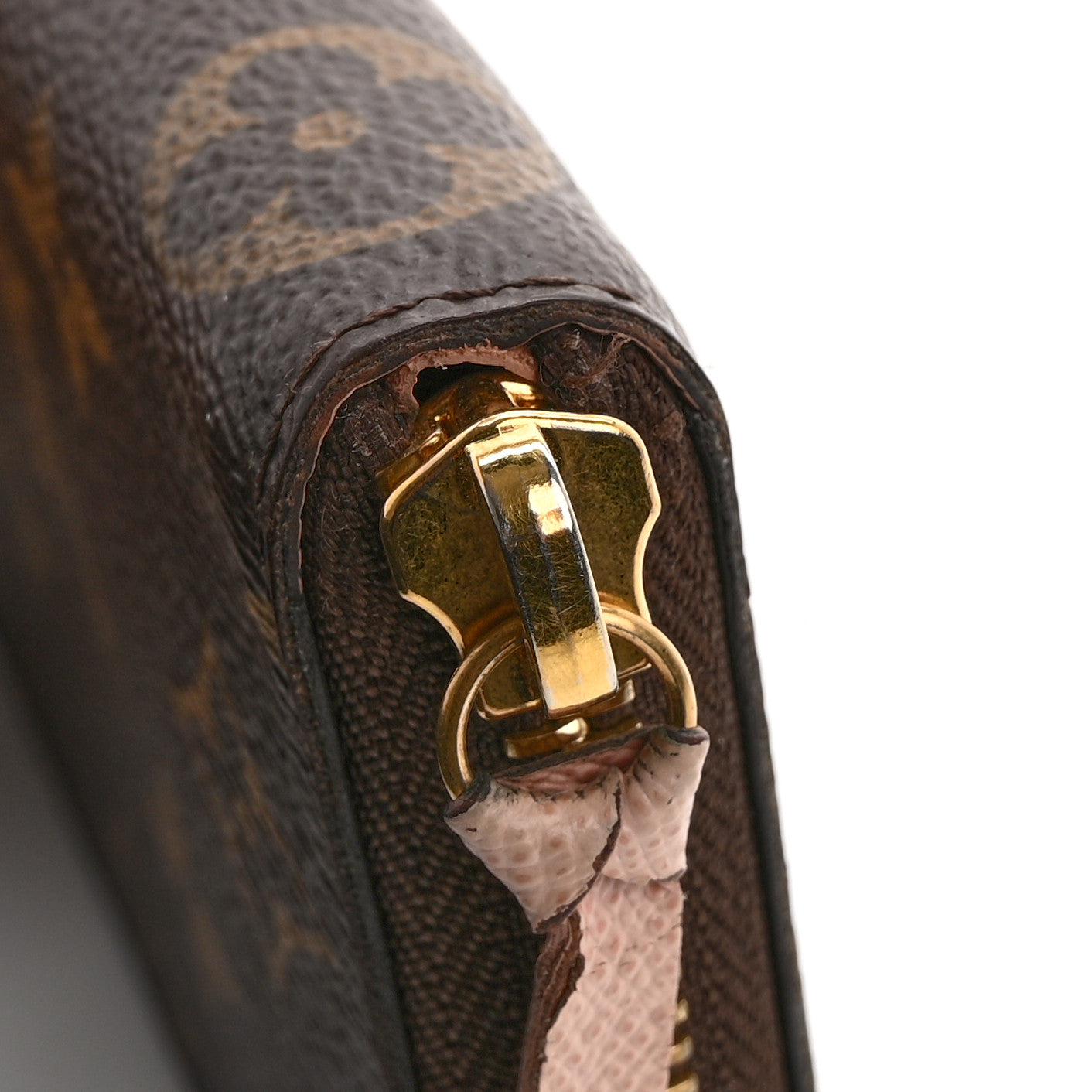 Louis Vuitton Monogram Clemence Wallet Rose Ballerine 9 of 12
