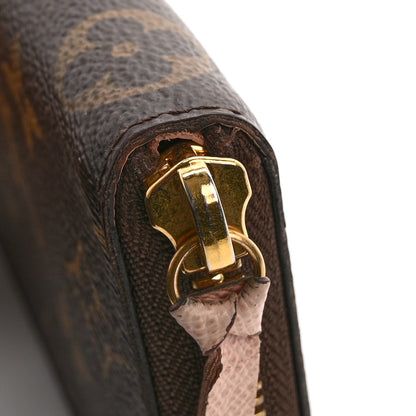 Louis Vuitton Monogram Clemence Wallet Rose Ballerine 9 of 12