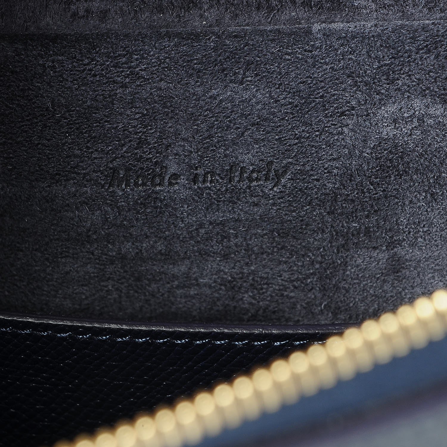 Celine Baby Grained Calfskin Micro Belt Bag Midnight 7 of 9