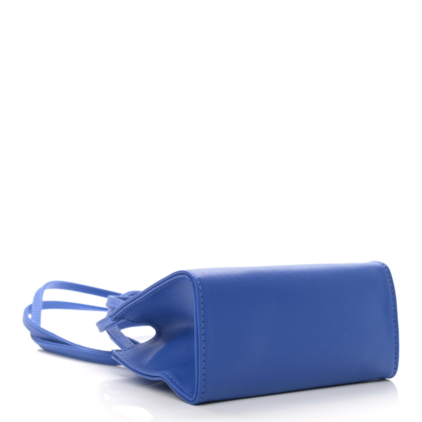Vegan Leather Small Shopping Bag Painters Tape