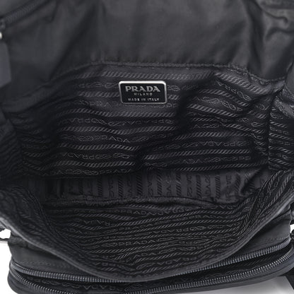 Prada Tessuto Nylon Messenger Bag Black 5 of 8