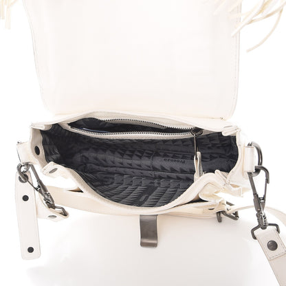 Proenza Schouler Lambskin Fringe PS1 Crossbody Pouch White 5 of 17