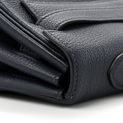 Hermes Togo Kelly Retourne 35 Bleu Indigo 16 of 16