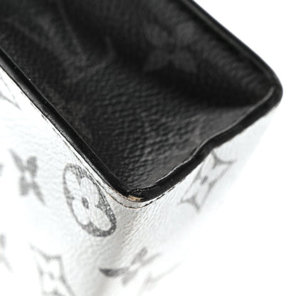 Louis Vuitton Monogram Eclipse Split Pochette Voyage MM 10 of 13