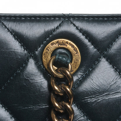 Chanel Calfskin Perfect Edge Tote Dark Green 10 of 10