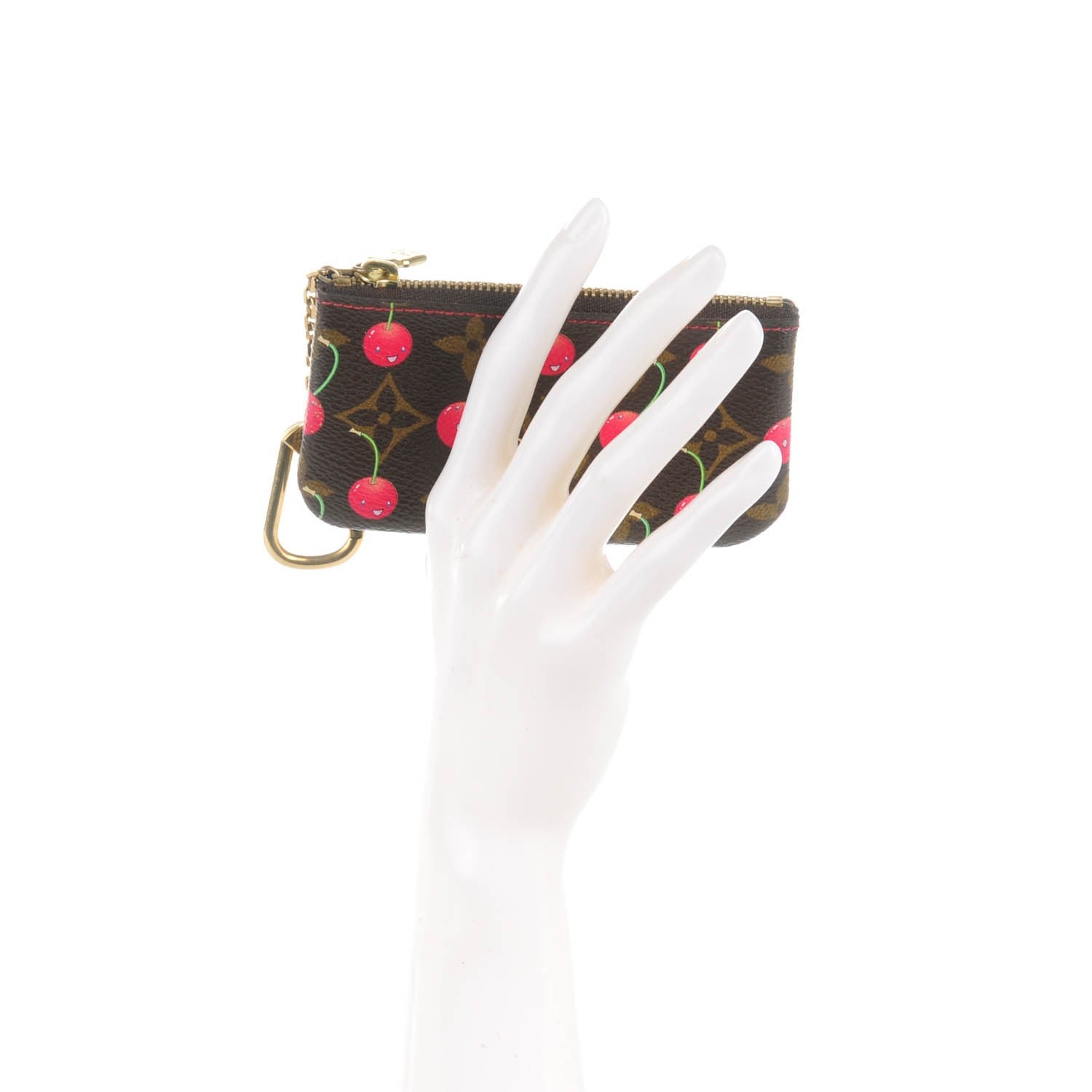 Louis Vuitton Monogram Cerises Key Pouch 2 of 7