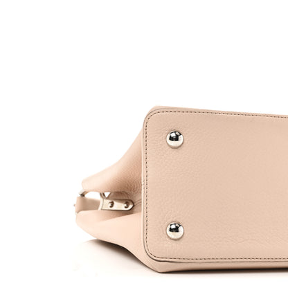 Louis Vuitton Taurillon Capucines MM Petale 8 of 9
