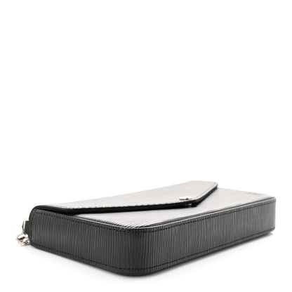 Louis Vuitton Epi Pochette Felicie Black 4 of 13