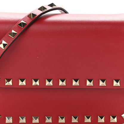 Valentino Garavani Vitello Rockstud Crossbody Bag Rosso Valentino 8 of 10