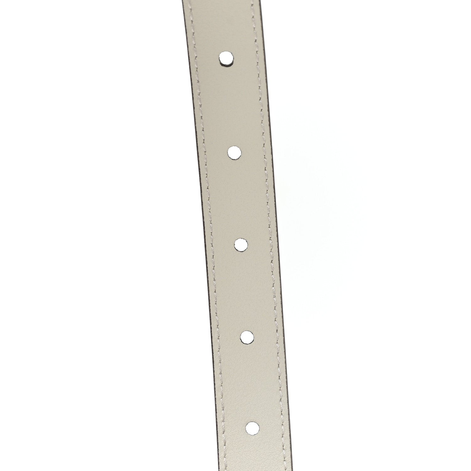 Gucci Calfskin Double G 20mm Belt 70 28 Mystic White 4 of 4