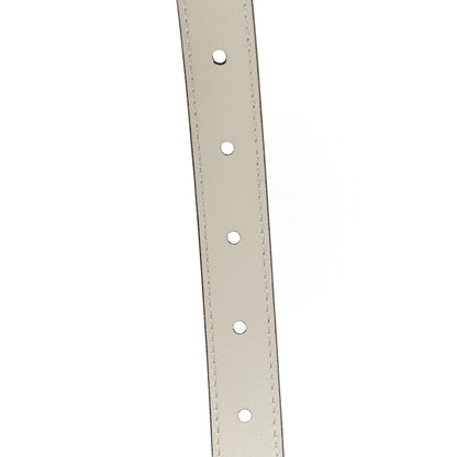 Gucci Calfskin Double G 20mm Belt 70 28 Mystic White 4 of 4