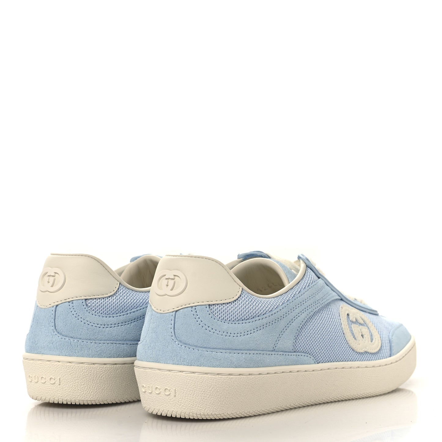 Suede Mesh Womens G75 Sneakers 36 Blue