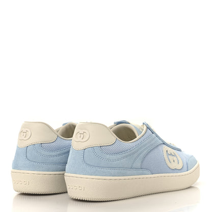 Gucci Suede Mesh Womens G75 Sneakers 36 Blue 5 of 10