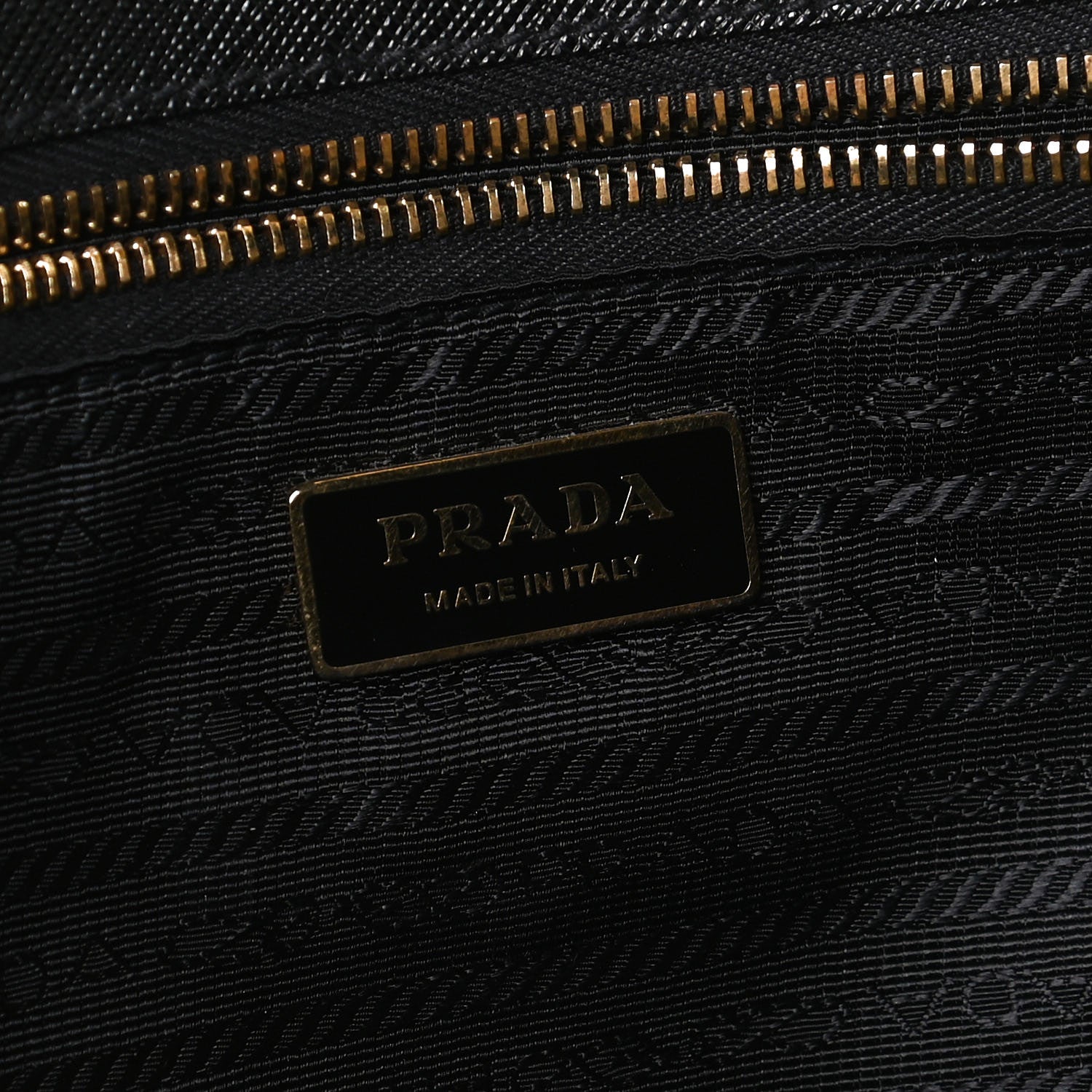Prada Saffiano Large Galleria Double Zip Tote Black 8 of 11
