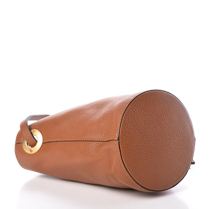 Valentino Garavani Vitello Eye On You Bucket Bag Brown 4 of 8