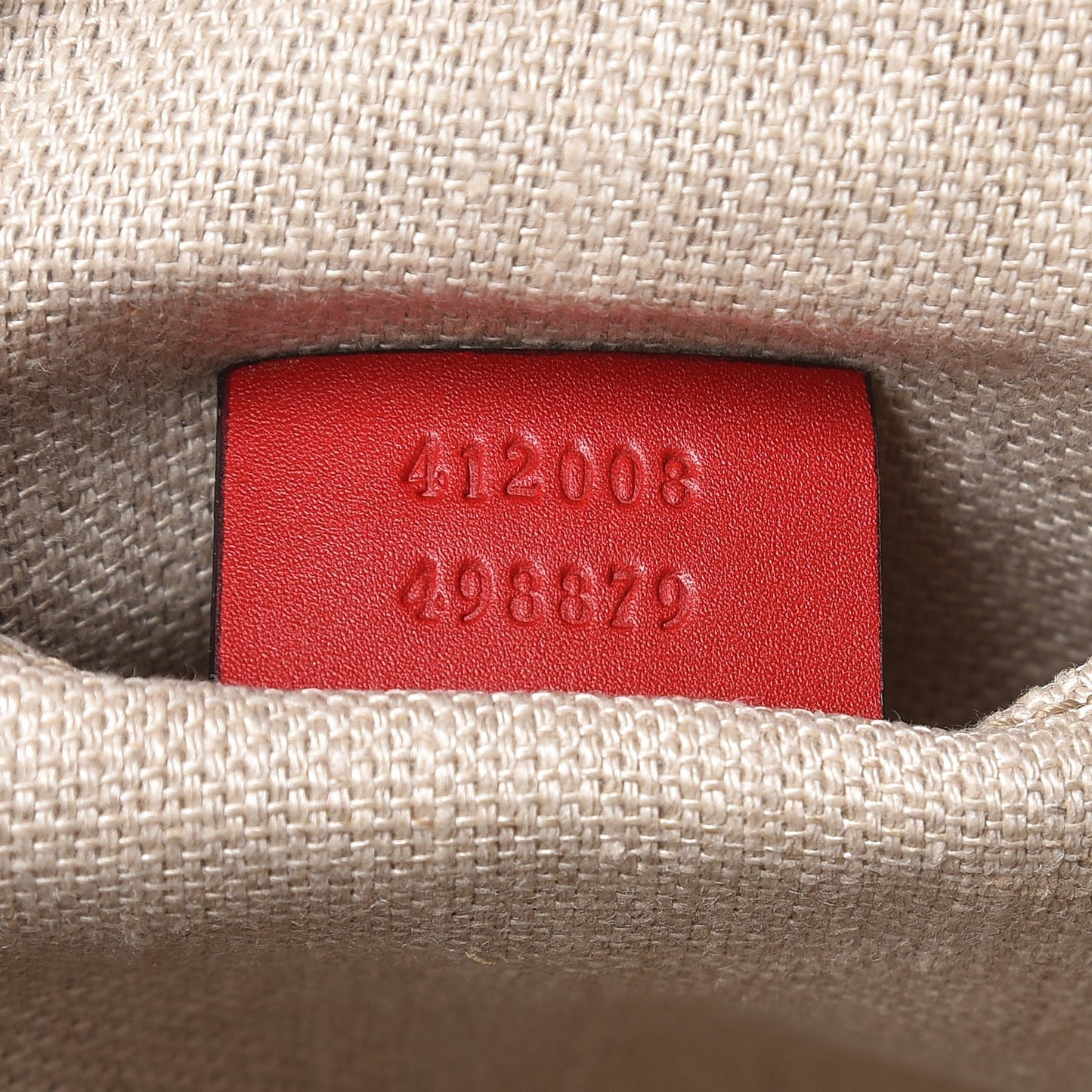 Calfskin Web Small Webby Bee Shoulder Bag Red