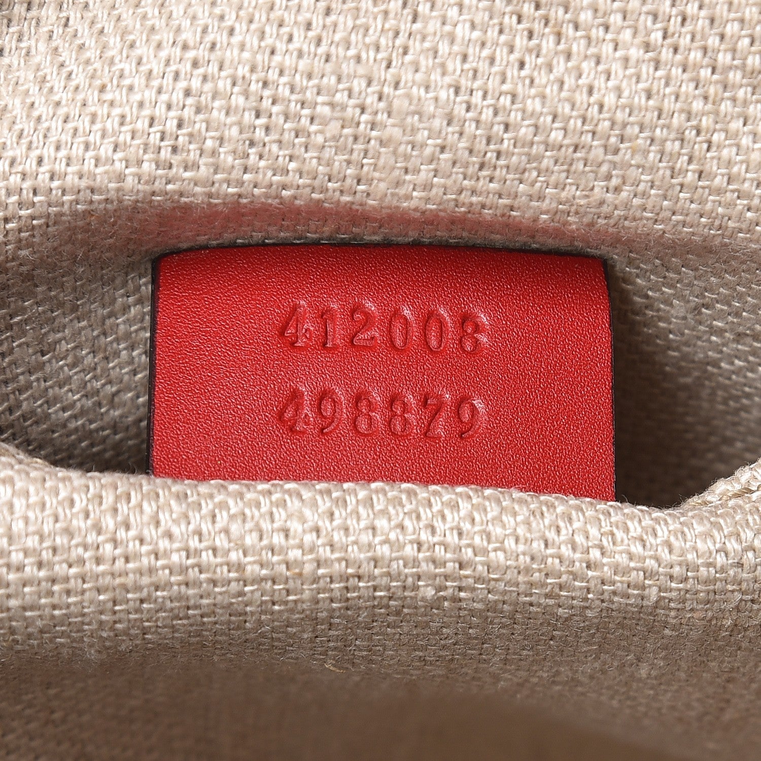 Gucci Calfskin Web Small Webby Bee Shoulder Bag Red 7 of 10