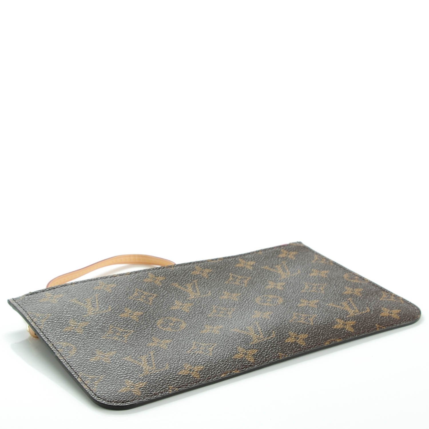 Louis Vuitton Monogram Neverfull MM GM Pochette Fuchsia 4 of 8