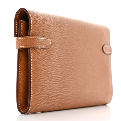 Hermes Epsom Kelly Longue Wallet Gold 3 of 8