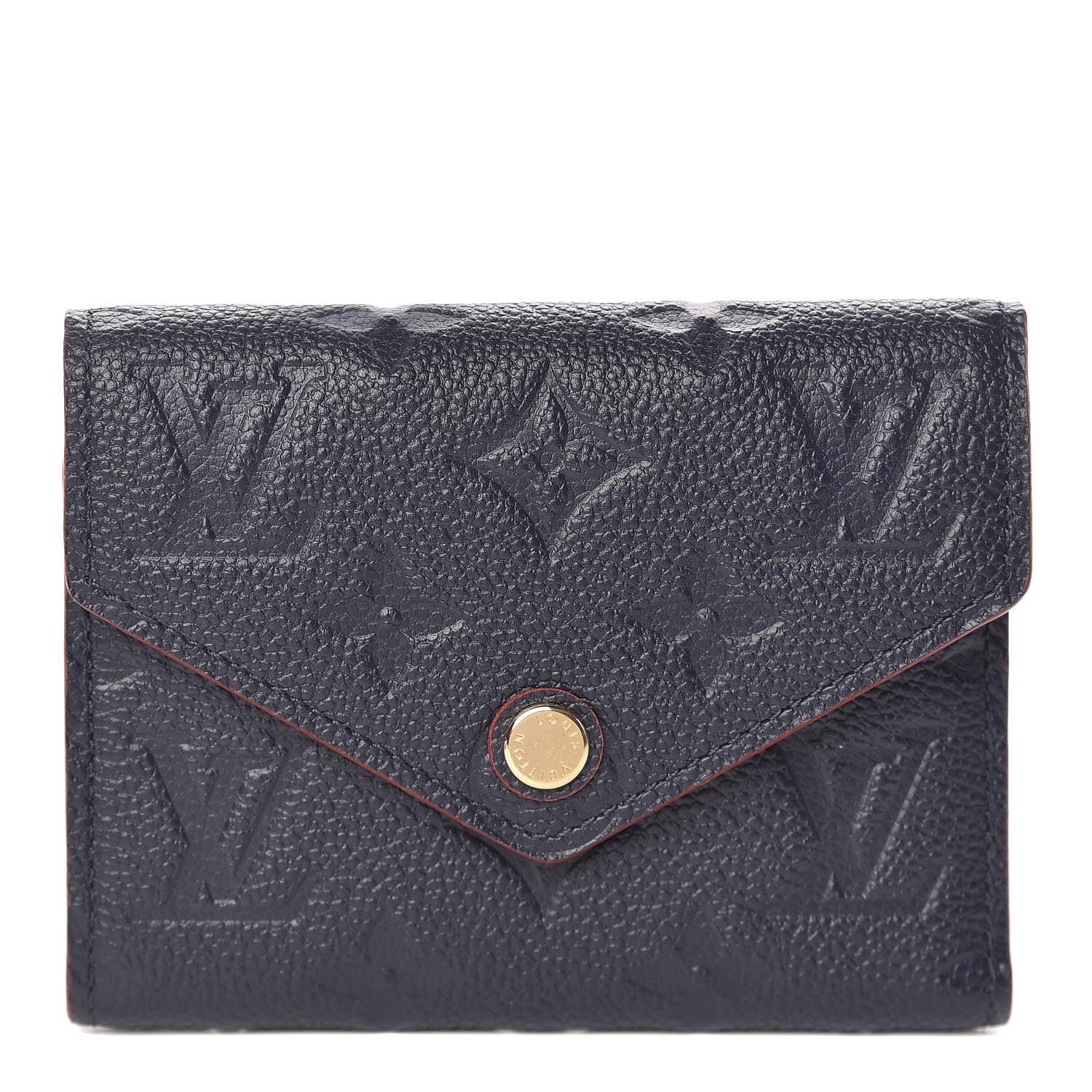 Louis Vuitton Empreinte Victorine Wallet Marine Rouge 1 of 7