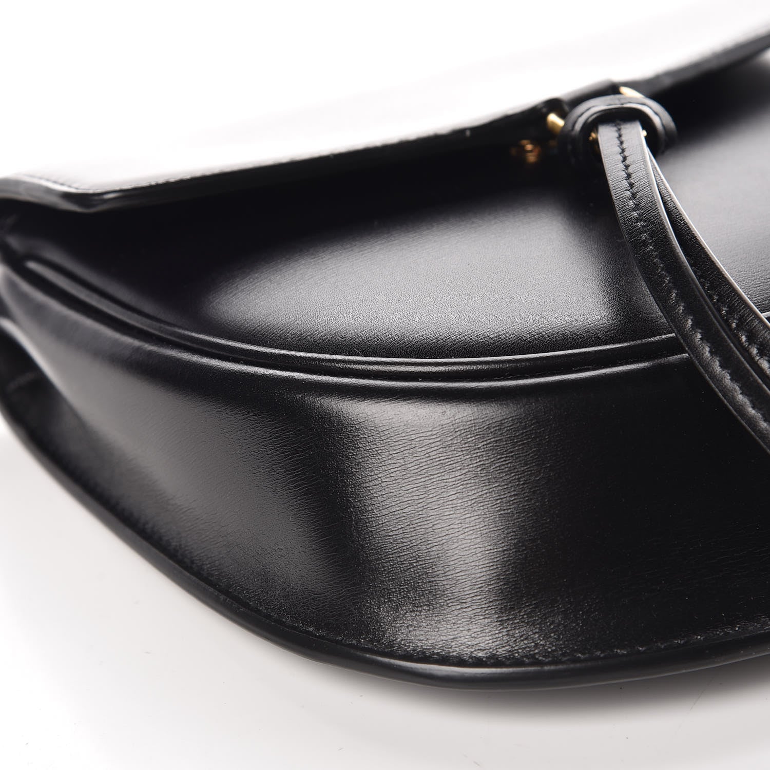 Saint Laurent Small Grained Calfskin Small Datcha Satchel Bag Black 8 of 9