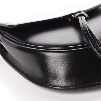Saint Laurent Small Grained Calfskin Small Datcha Satchel Bag Black 8 of 9