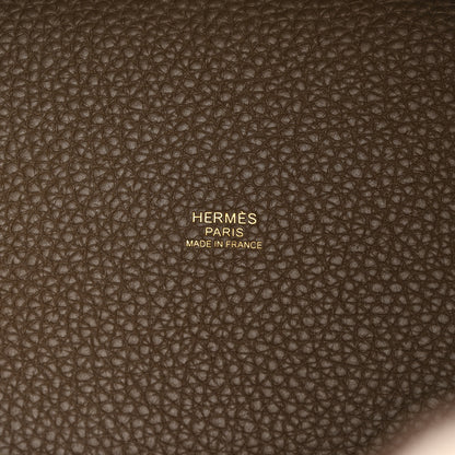 Hermes Taurillon Clemence Picotin Lock 18 PM Etoupe 6 of 11
