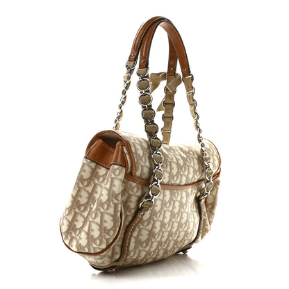 Christian Dior Monogram Romantique Trotter Flap Bag 3 of 10