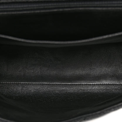 Chanel Caviar Quilted Jumbo Kelly Flap Black 5 of 11