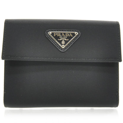 Prada Tessuto Nylon Wallet Nero Black 1 of 7