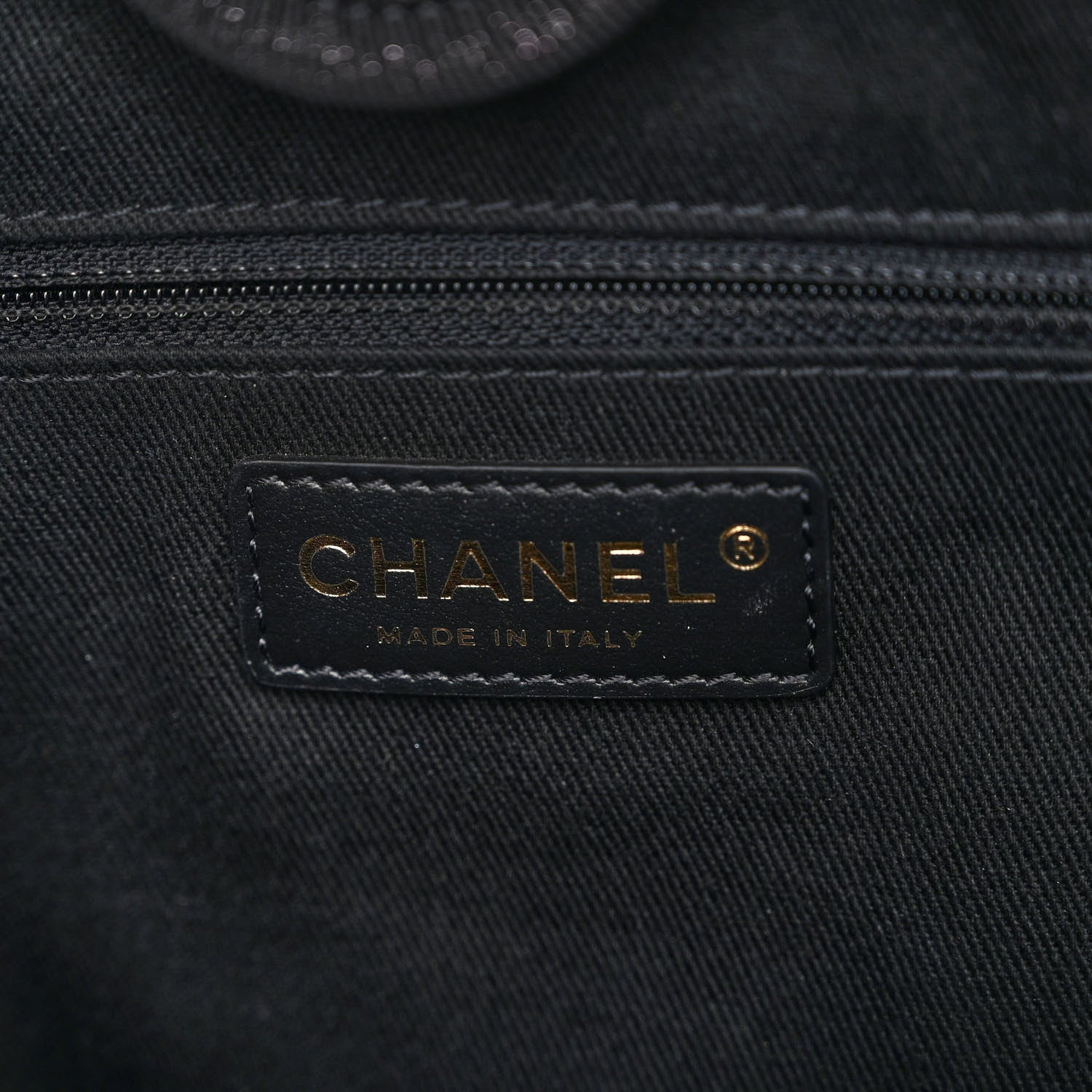 Chanel Lurex Boucle Small Deauville Tote Black 6 of 10